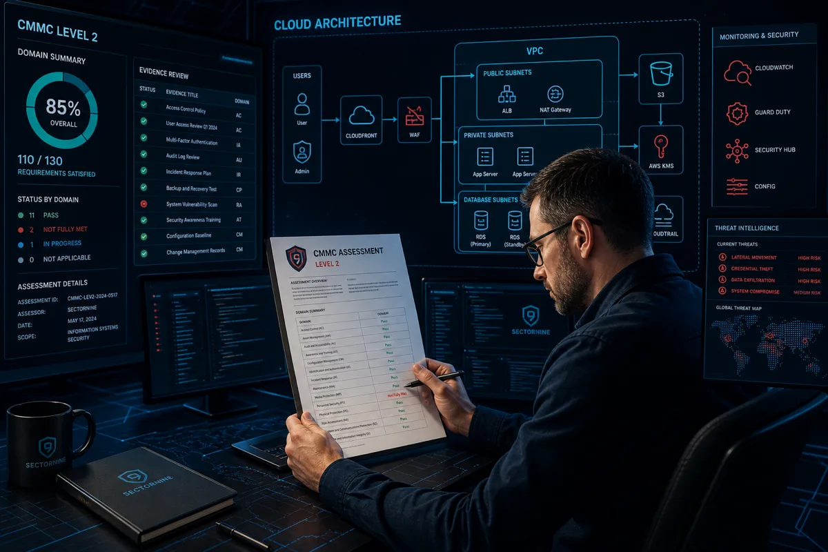 CMMC Compliance for Cloud-Based Defense IT Systems
